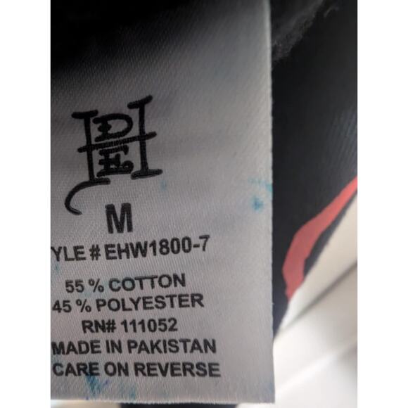 Ed Hardy NYC Full Zip Skull Jacket Cropped Hoodie Y2K 90s Tattoo Art Women's M - Picture 8 of 12